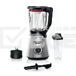 Блендер стационарный Bosch MMB6384M, 1200Вт, черный/нержавеющая сталь, фото 1