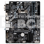 Материнская плата Gigabyte H410M H V2, LGA 1200, Intel H470, 2xDDR4, 4xSATA, 1xM.2, 1xPCI-E 3.0 x16, 2xPCI-E x1, 1xHDMI, 1xVGA, 1x 1Gb LAN, 2xUSB-A 3.2 Gen 1, 4xUSB-A 2.0, 3x3.5 мм, 7.1, Micro-ATX, фото 1