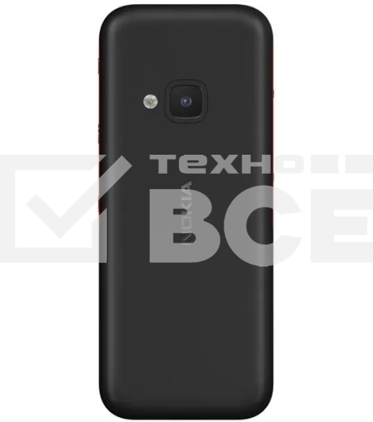 Мобильный телефон Nokia 5310 (2024) TA-1603 Dual Sim черный/красный