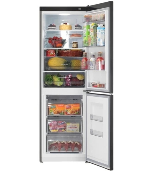 Холодильник Atlant ХМ-4621-159-ND черный металлик двухкамерный 211/94л морозилка снизу, No Frost