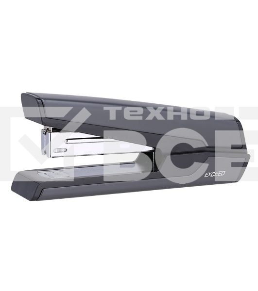 Степлер настольный Deli E0462black Exceed 24/6 26/6 (25листов) черный 100скоб металл закрытый/открытый коробка