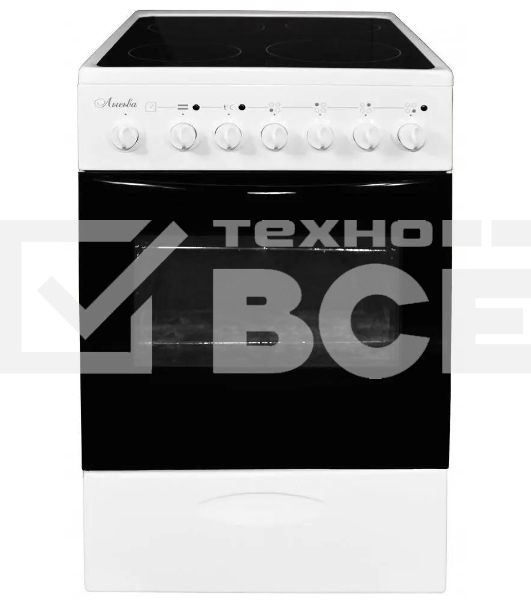 Электрическая плита Лысьва EF4005MK00 белый (без крышки)