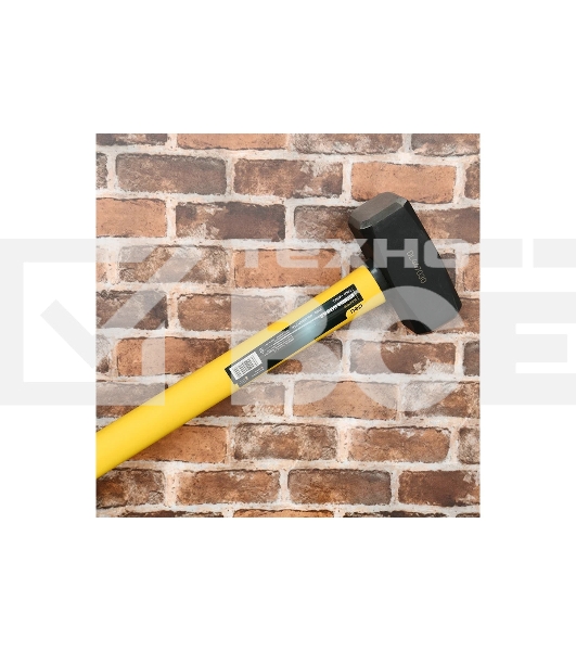 Кувалда Deli DL447030 3000 гр Фибергласовая рукоять.
