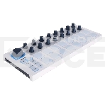 Контроллер MIDI [430101] Arturia [BeatStep] позволяет запускать клипы в Ableton Live, проигрывать ударные в BFD и EZDrummer, 16-шаговый аналоговый секвенсор, 16 пэдов, 16 энкодеров, CV выходы, USB In/Out, MIDI Out, совместимость с iPad, фото3