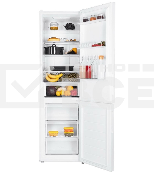 Холодильник Haier CEF537AWD белый двухкамерный 263/105 л морозилка снизу, No Frost