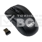 Мышь беспроводная Dialog Comfort MROC-17U черный, 1200 dpi, радиоканал, USB, кнопки - 3, фото2