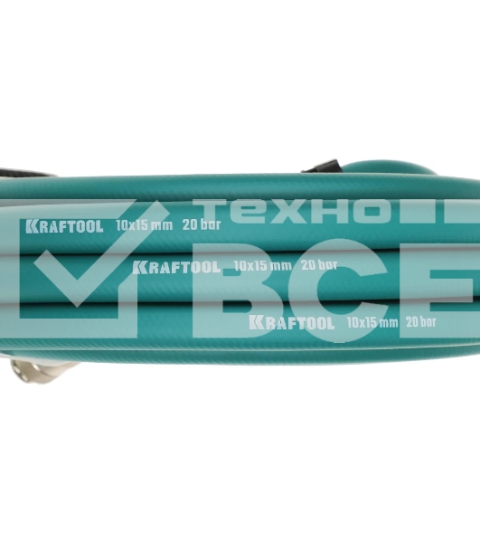 Воздушный шланг с фитингами рапид 10 м, 10х15 мм, 20 бар, KRAFTOOL