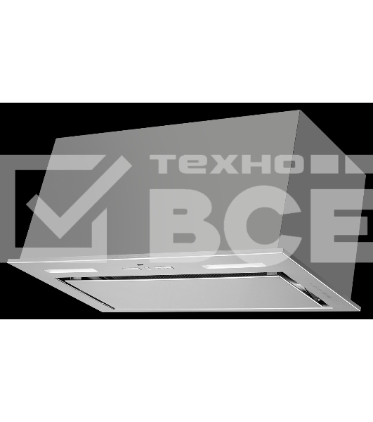 Вытяжка встраиваемая Kuppersberg Ibox 60 X нержавеющая сталь, 60 см, 1100 м³/ч, 49 дБ