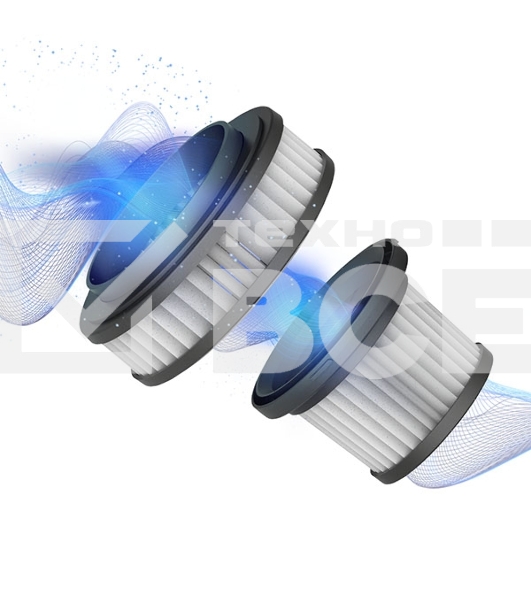 Фильтры HEPA (выходной, перед мотором) для беспроводного пылесоса BQ-VCA1004W. Масса (в граммах) 36 Размер (мм) 55х73х55