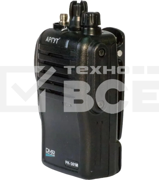 Рация Аргут РК-301М VHF 16кан. до 22.20км компл.:1шт аккум. черный (RU51029)
