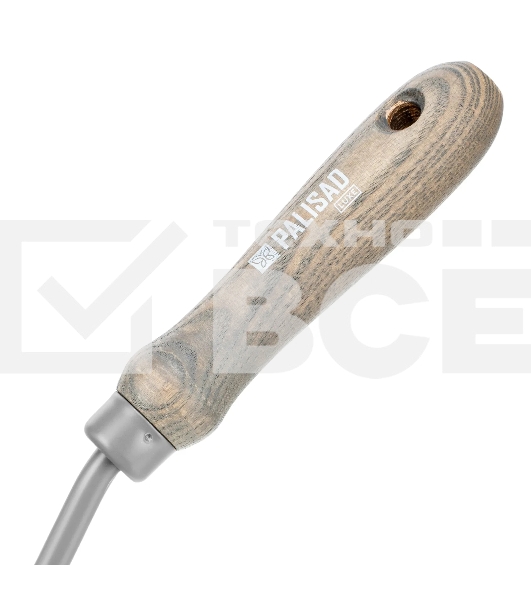 Вилка посадочная Palisad LUXE 80х320 мм, стальная, рукоятка из ясеня