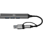 USB-разветвитель Digma DHUB-4USB-AC-3.0, USB-C + USB-A, USB 3.0 4порта, USB, фото8