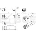 Модуль SNR SFP+ WDM, дальность до 40км (16dB), 1330нм, фото 1