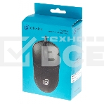 Мышь проводная Oklick 275M черный, 1000 dpi, USB, кнопки - 3, фото4