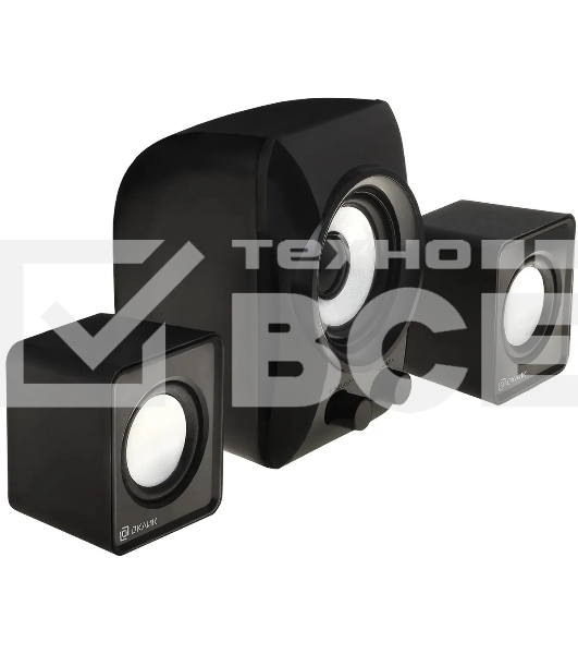 Колонки Oklick OK-420 2.1 черный 11Вт