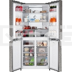 Холодильник Weissgauff WCD 450 INVERTER белый трехкамерный side-by-side 286/141л морозилка снизу Full No Frost, фото20