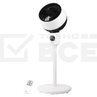 Вентилятор напольный Vitek VT-2074 35Вт скоростей:3 ПДУ белый/черный