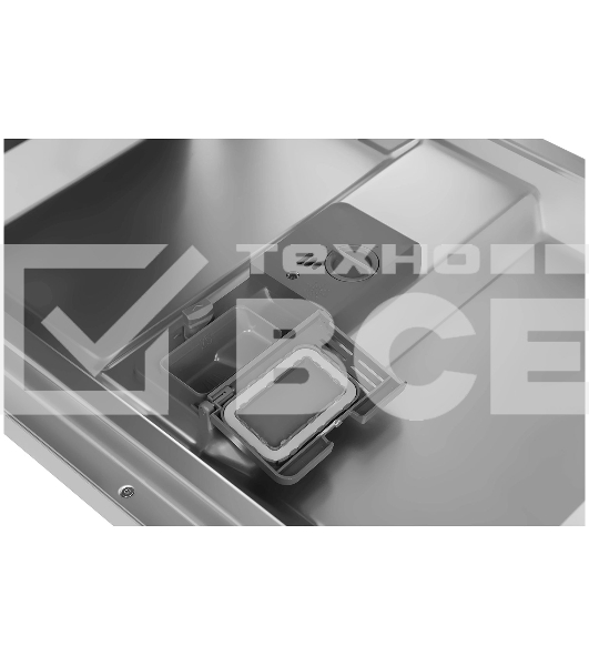 Встраиваемая посудомоечная машина Hyundai HBD 460 2100Вт узкая серебристый