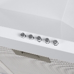 Вытяжка каминная HOMSair Delta 50 белый, 50 см, 600 куб. м/ч, 47 дБ, фото3