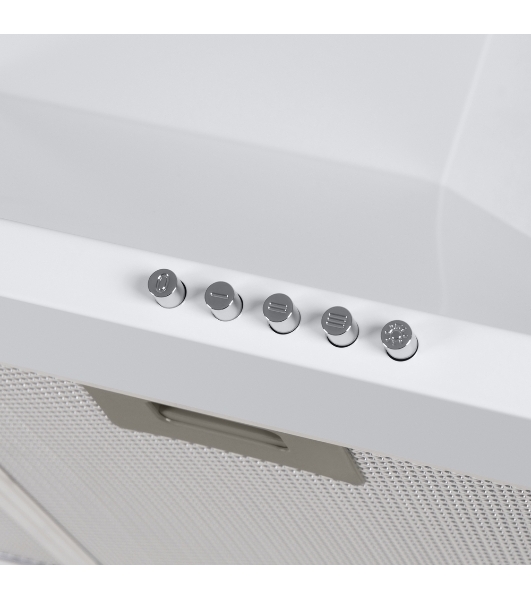 Вытяжка каминная HOMSair Delta 50 белый, 50 см, 600 куб. м/ч, 47 дБ