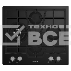 Встраиваемая варочная поверхность Hotpoint HGS 62FD/BK, независимая, черный, фото 1