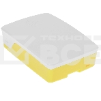 Корпус Qumo ABS Plastic, Raspberry Pi 4, White+Yellow(RS032), фото2