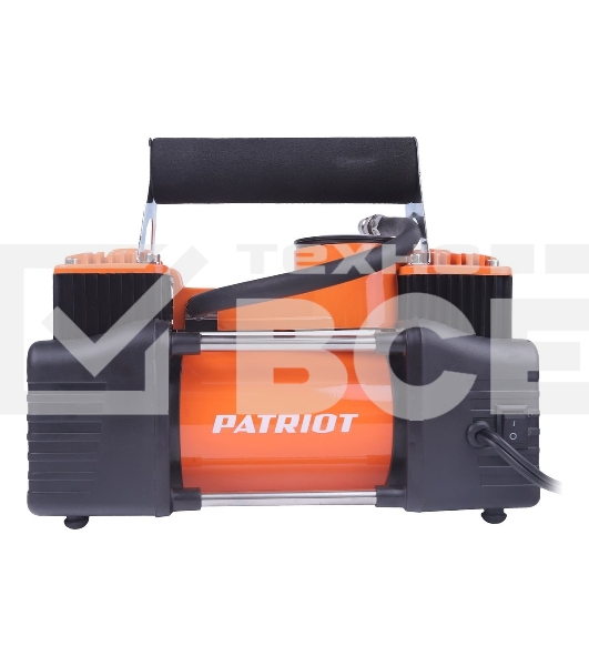 Компрессор автомобильный PATRIOT CC 1660 черный/оранжевый