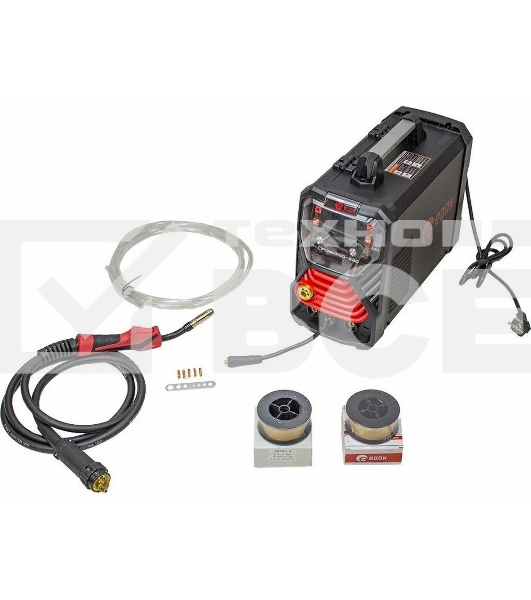 Сварочный аппарат полуавтоматический Edon ПрофиMIG-250 MIG 10,6 кВт 20-250А, MMA 13,1 кВт 20-250А, раб.цикл 60%, КПД 85%, диаметр: электроды 2-4мм, проволока 0,8-1ммMIG-MAG/NoGas/MMA/LIFT TIG/2T/4T/SYNСварка тонких металлов и нержавеющей стали.