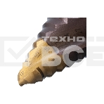 Сверло ступенчатое Denzel 9-12-15-18-21-24-27-30-33-36 мм, Р6М5К5, 6-гр. хвостовик 723615, фото5