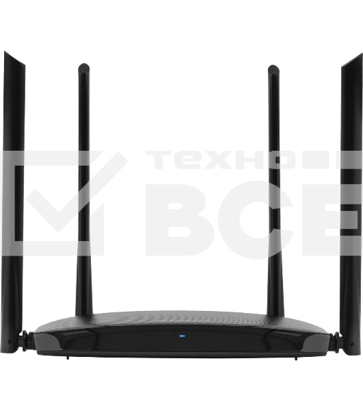 Роутер беспроводной Digma DWR-AC1202 AC1200 10/100/1000BASE-TX черный