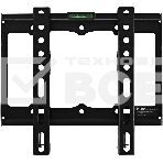 Кронштейн для телевизора Buro FX1S черный, 15'-48' макс. 25 кг, настенный, фиксированный, фото 1