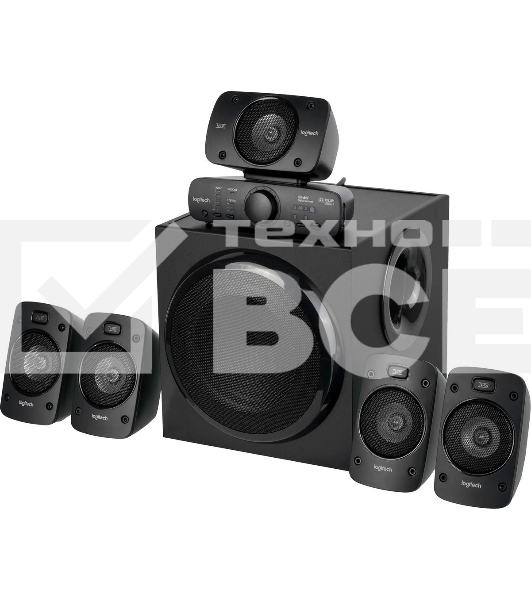 Колонки Logitech Z906 5.1 черный 500Вт