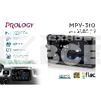 Автомагнитола Prology MPV-310, 2 DIN, 7', Bluetooth, USB Type-A, AUX, пульт ДУ, фото2