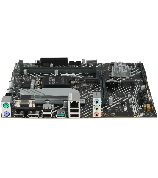 Материнская плата ASUS PRIME H610M-A R2.0, LGA 1700, Intel H610, 2xDDR5, 4xSATA, 2xM.2, 1xPCIe 4.0 x16, 1xPCIe 3.0 x1, 1xVGA, 1xHDMI, 1xDP, 1x1Gb LAN, 1xUSB-A 10Gbps, 4xUSB-A 2.0, 3x3.5 мм, 7.1, mATX