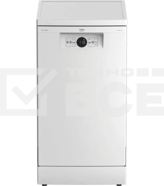 Посудомоечная машина Beko BDFS26130WA отдельностоящая, белая