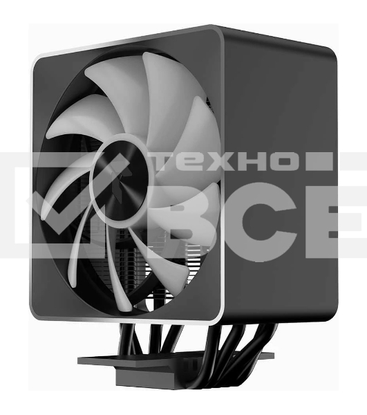 Кулер для процессора Aerocool / Formula APNX AP1-V ARGB черный, 120 мм, алюминий, 1800 об/мин, 32.8 дБ, 4 pin, 245 Вт, 157 мм