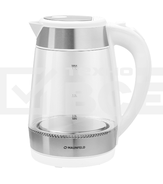 Чайник электрический Maunfeld MGK1710GW