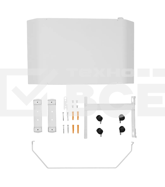 Конвектор Denzel XCE-1500 белый, 1500 Вт, 20 м2, термостат