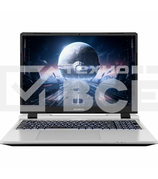 Ноутбук Colorful EVOL P16 TA 24-HN77B16512H-W-RUA-KA Intel Core i7-13650HX/16Gb/SSD512Gb/RTX4070 8Gb/16
