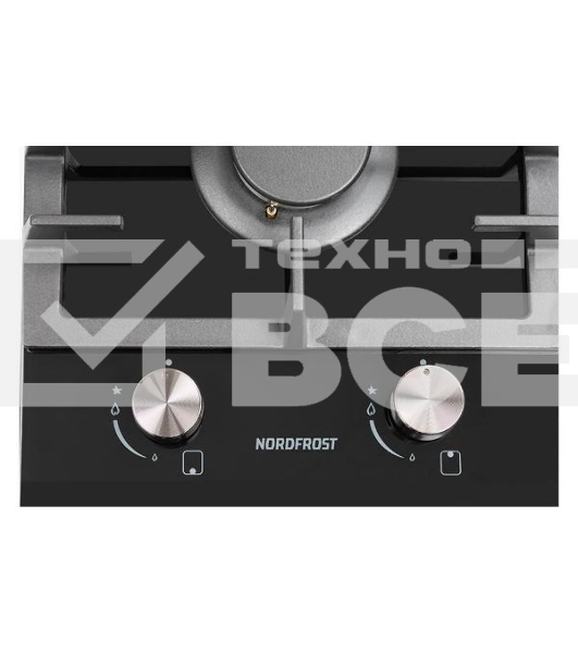 Газовая варочная панель Nordfrost HM 3023 B, встраиваемая, черный