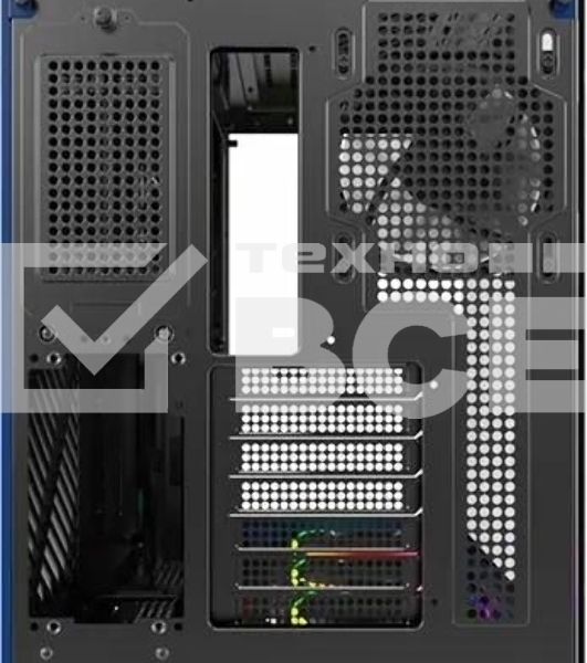 Компьютерный корпус Montech King 95 Pro голубой без БП ATX 4x120мм 2x140мм 1x180мм 2xUSB3.0 audio bott PSU