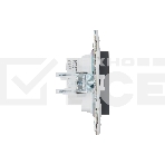 Розетка IEK SKANDY SK-R02G 10А графит без заземл. без защ. шторок SK-R10-10-K53, фото4