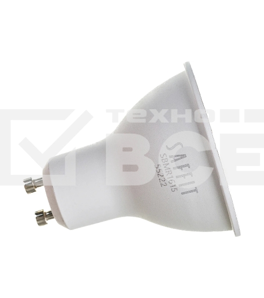 Лампа светодиодная SAFFIT SBMR1615 (55222) 15 вт 230в GU10 белый