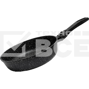 Сковорода из литого алюминия REALPRESS В22Ср 22 см черный