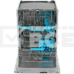 Встраиваемая посудомоечная машина Korting KDI 60140, нержавеющая сталь, 59.8 см, 14 компл., 49 дБ, класс A++, фото10