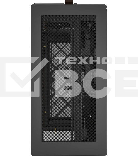 Компьютерный корпус Montech HS02 черный без БП ATX 4x140мм 2xUSB 3.0 1xUSB3.1 audio bott PSU