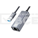 Кабель-адаптер 5bites UA3-45-13BK USB3.0, RJ45 1G, AL, серый, фото2