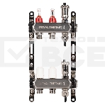 Коллектор Royal Thermo нерж. в сборе с расходомерами 1
