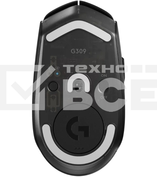 Мышь беспроводная Logitech G309 Lightspeed черный, 25600 dpi, радиоканал, Bluetooth, USB, кнопки - 6