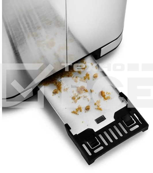 Тостер Kitfort KT-2049 950Вт серебристый